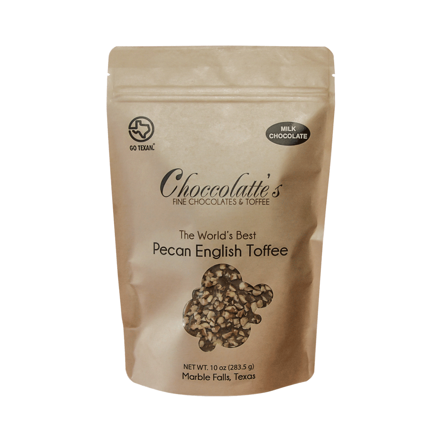 Milk Chocolate Pecan English Toffee