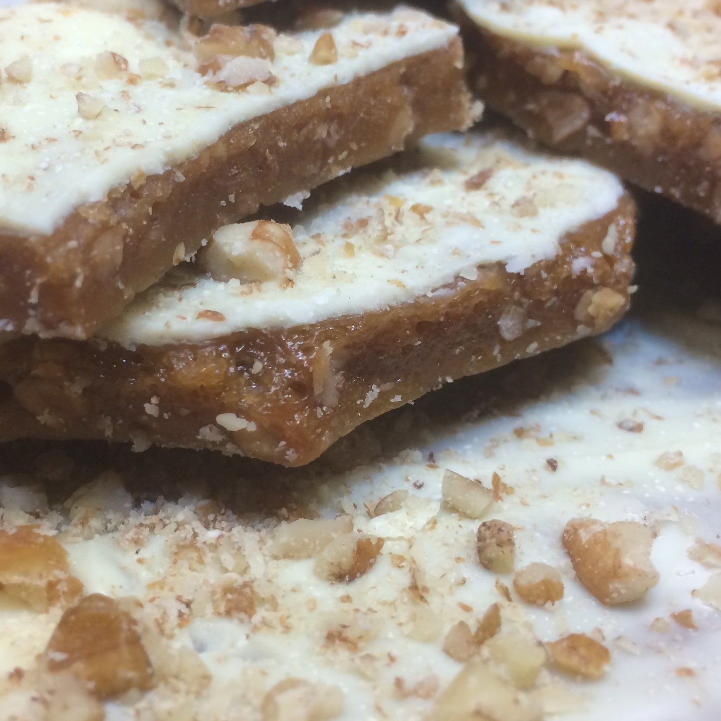 White Chocolate Pecan English Toffee