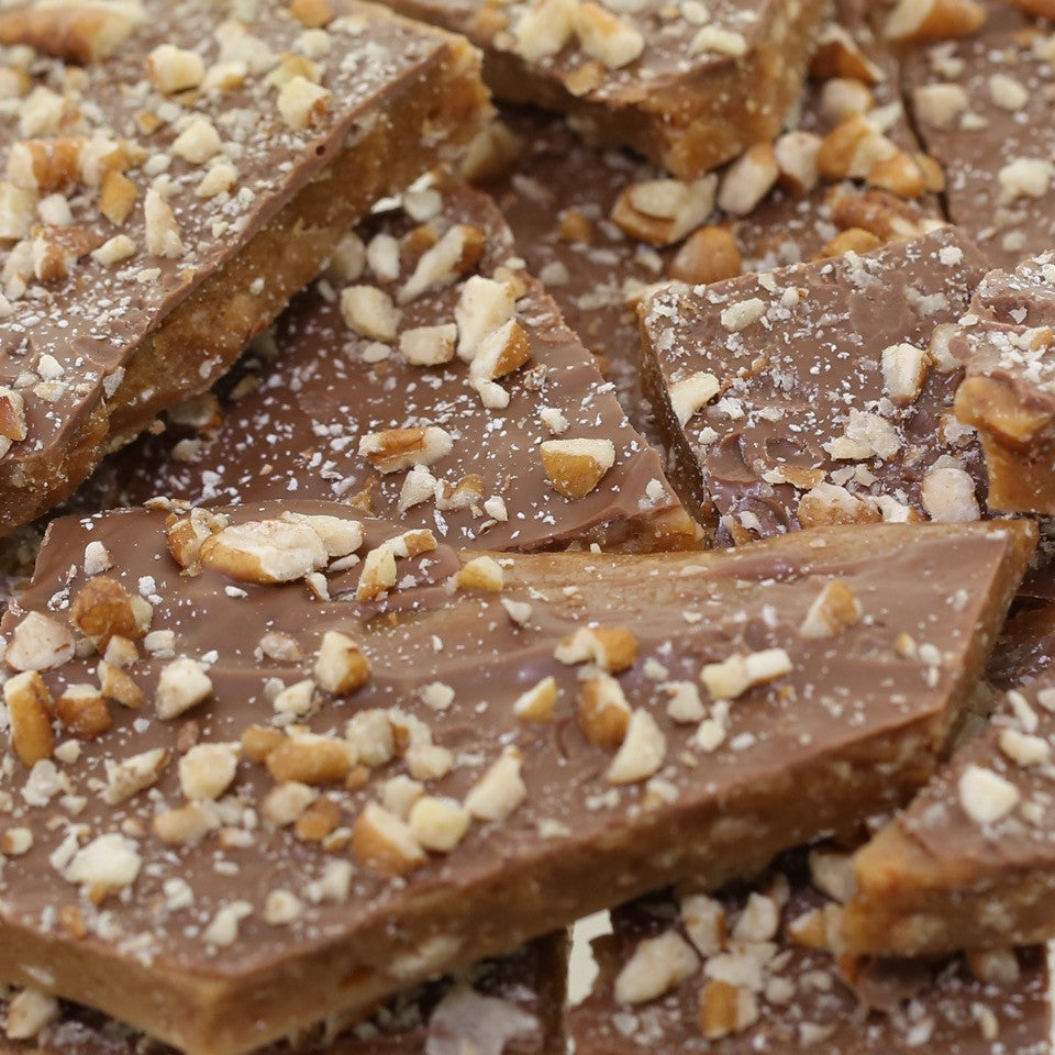 Pecan English Toffee - Milk Chocolate