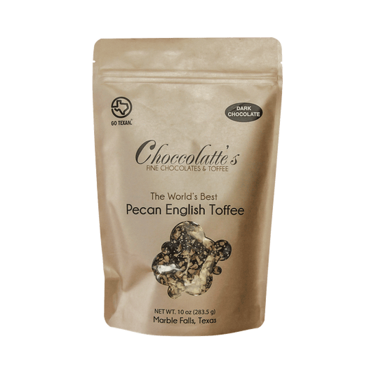 Dark Chocolate Pecan English Toffee